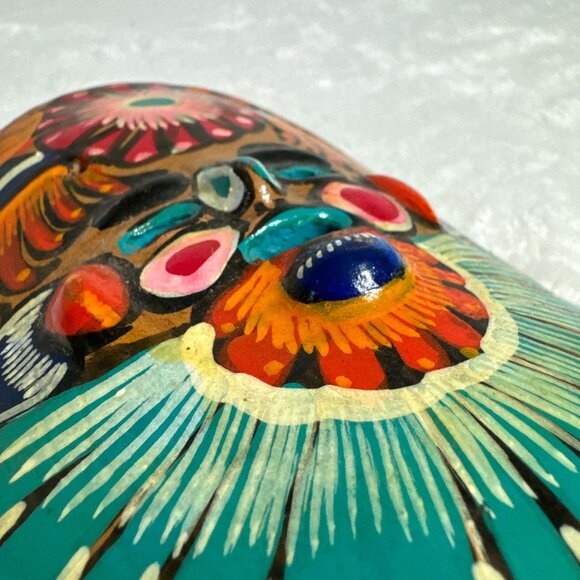 Mexican Pottery Mask Guererro Storyteller Ceramics Mayan Aztec Face Wall Hanging - Picture 3 of 9